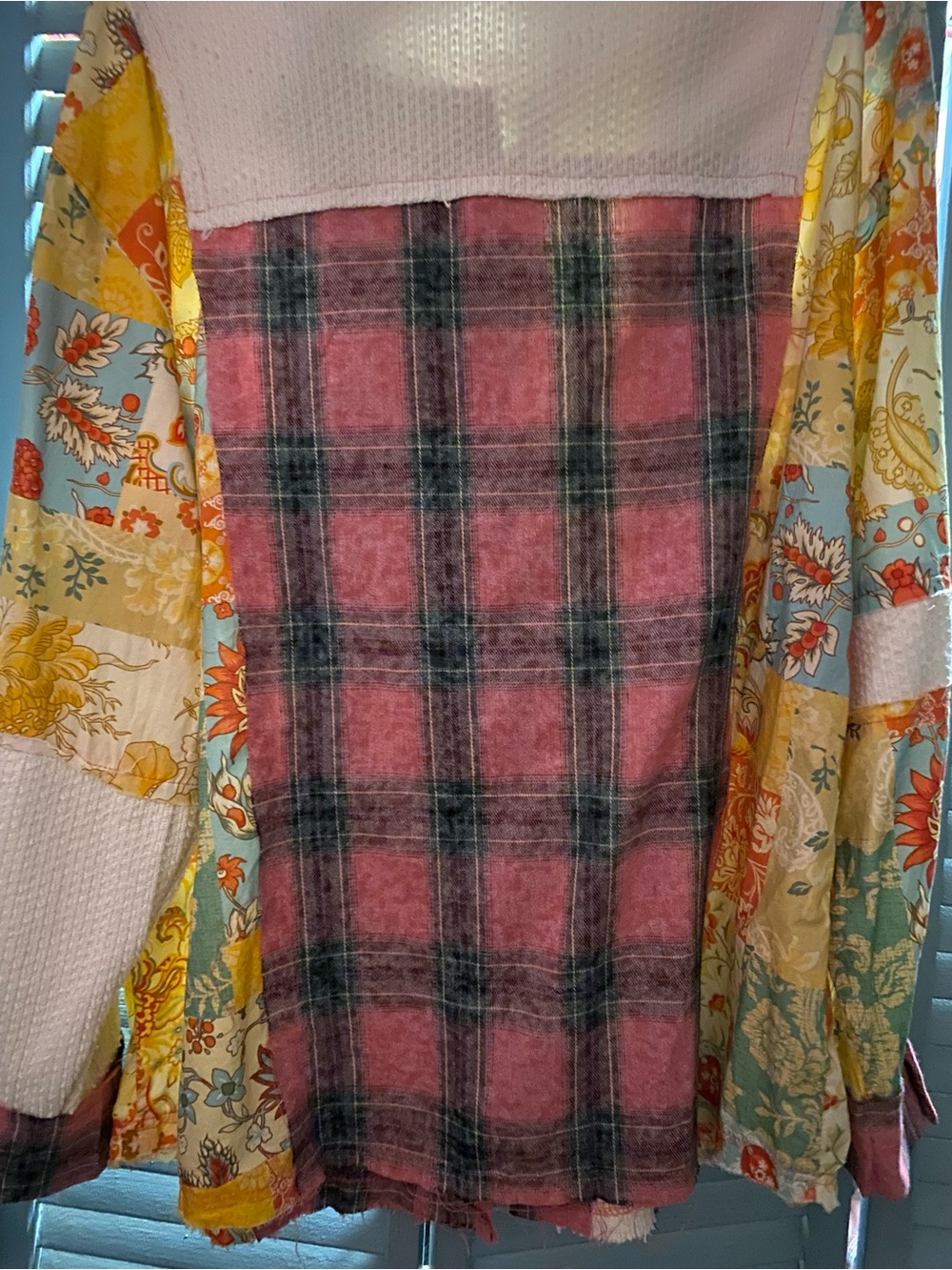 POL Patchwork Button Up - Picture 8 of 9
